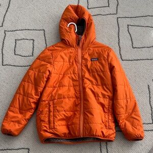 Boys Patagonia Orange Winter Coat Size 14